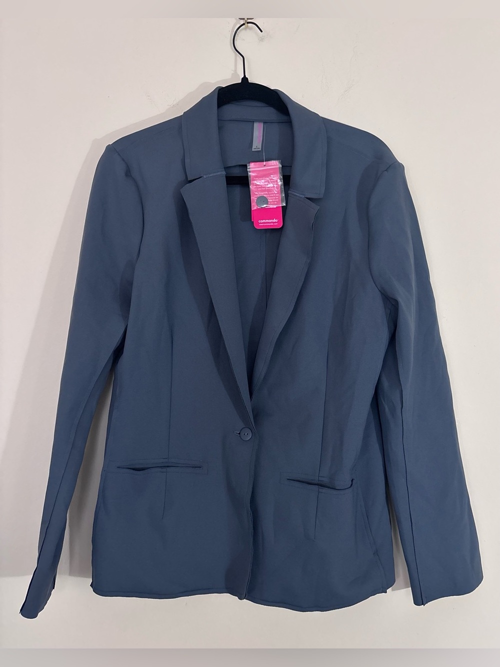 NWT Commando Neoprene CEO Blazer Storm Gray Size Large
